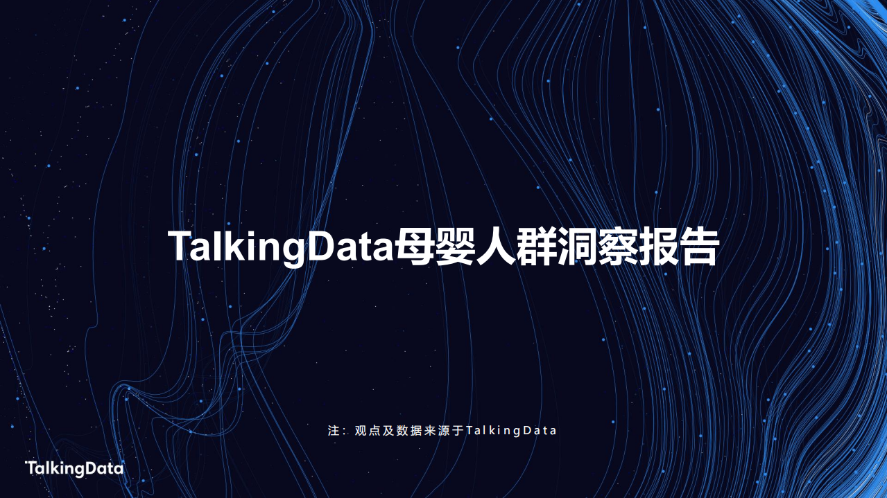 TalkingData母嬰人群洞察報(bào)告_1578907287695