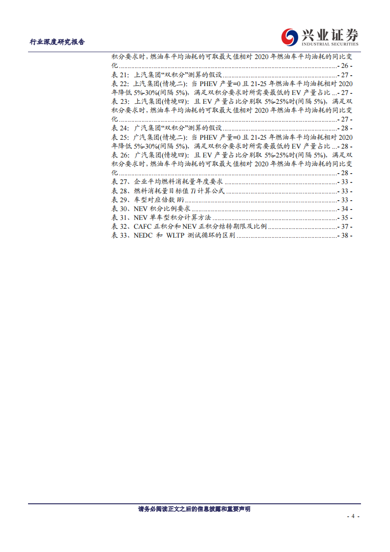 汽车行业：兴论碳中和系列2：2021-2025乘用车双积分考核压力如何？-兴业证券 第4页