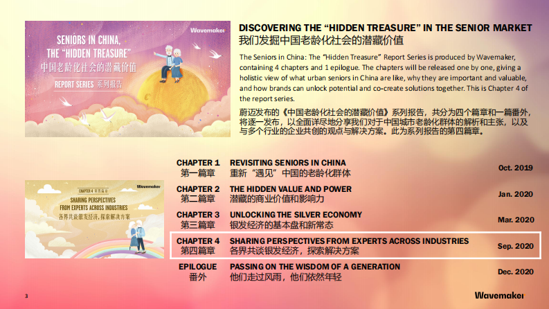 2020中国老龄化社会潜藏价值&mdash;&mdash;产业价值篇-Wavemaker-202009 第3页