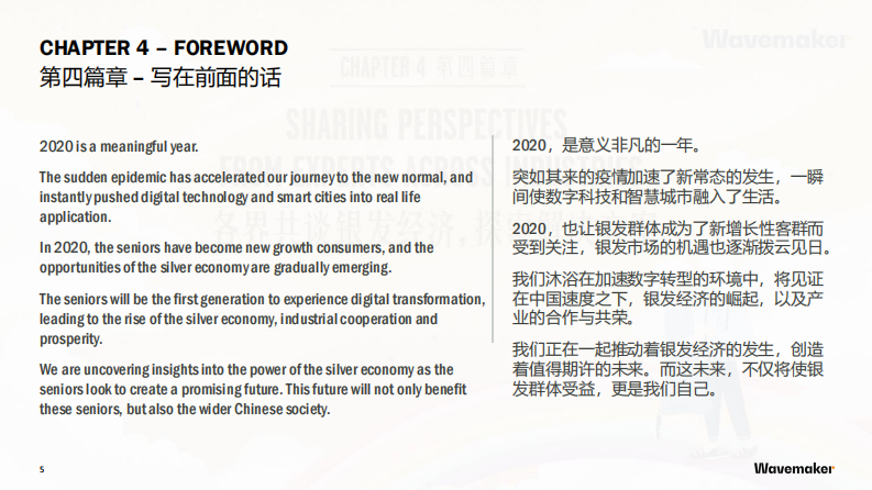 2020中国老龄化社会潜藏价值&mdash;&mdash;产业价值篇-Wavemaker-202009 第5页