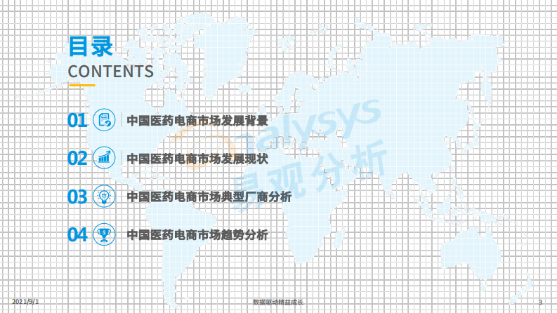 中国医药电商市场专题分析2021-易观-202108 第3页