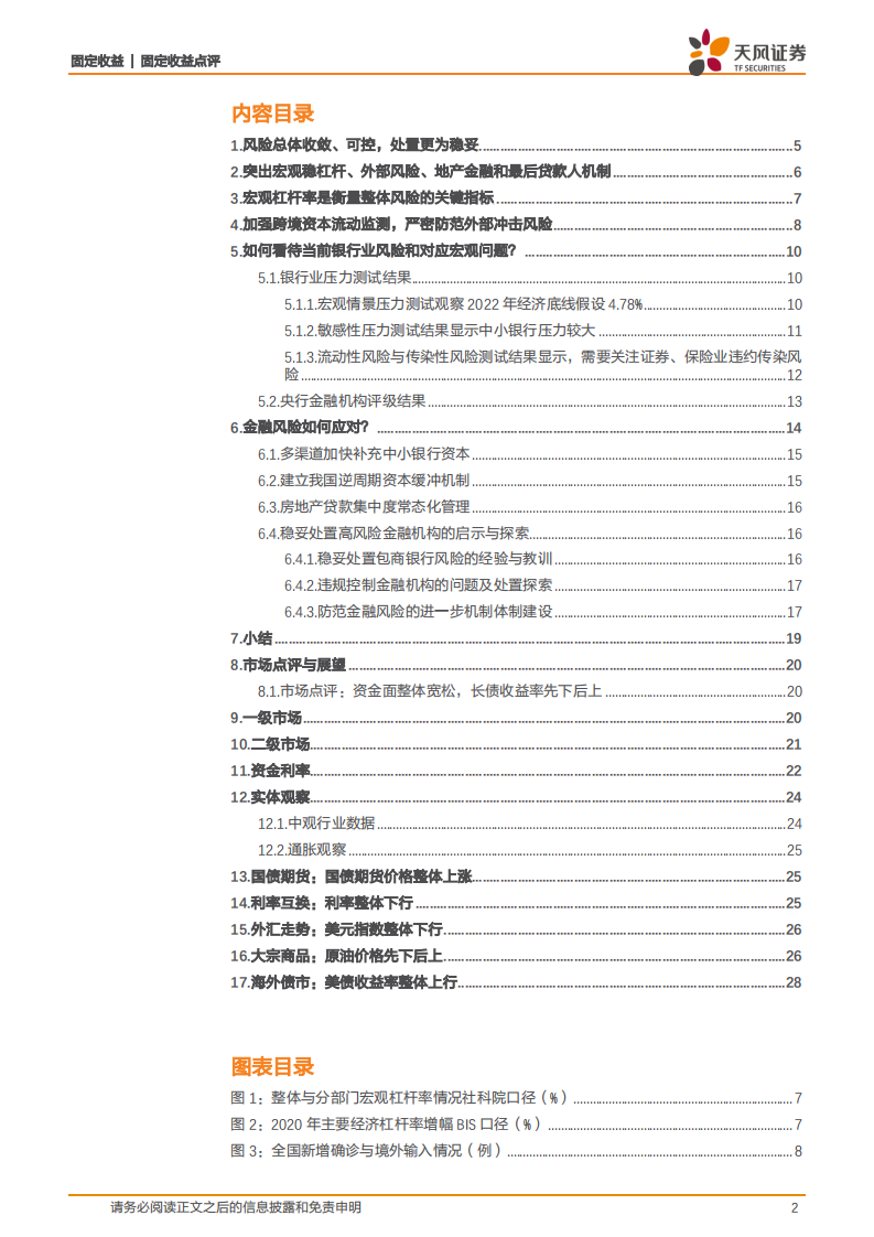 宏观利率周报：金融稳定报告可以读出哪些关注点-天风证券-？20210905 第2页
