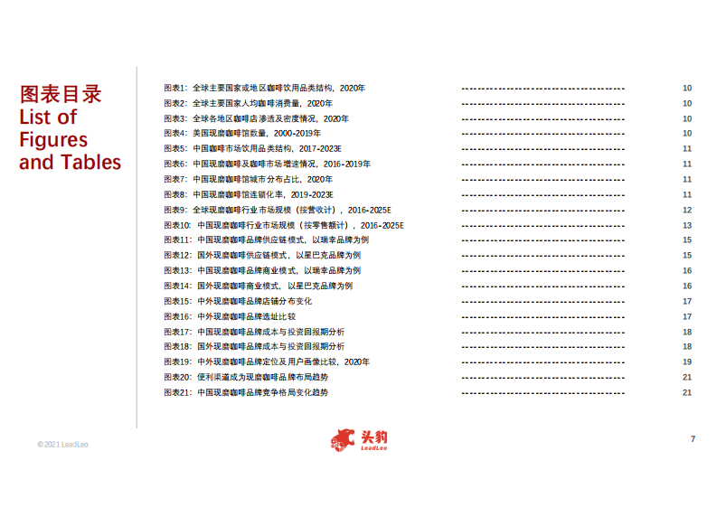 头豹研究院2021年中国现磨咖啡行业国内外咖啡品牌发展差异化探析19页 第5页