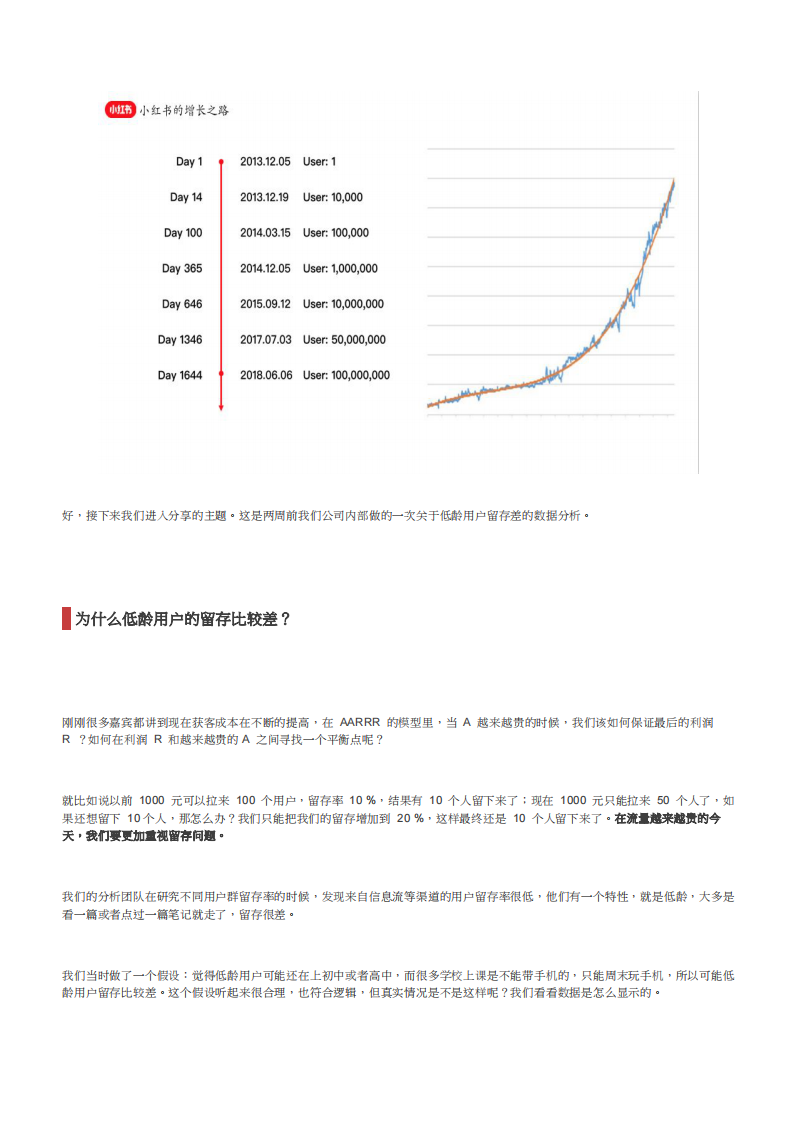 小红书增长技术负责人占雪亮：精细化运营在小红书的实践 第2页