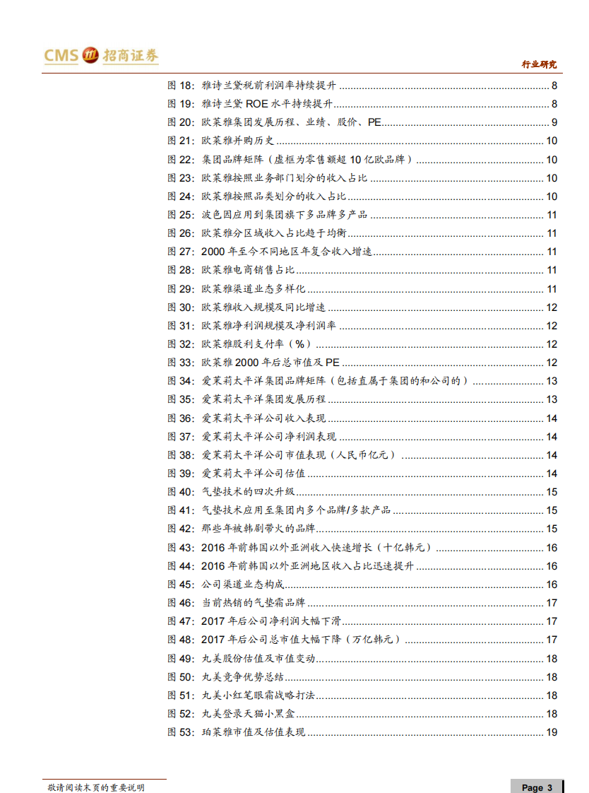 化妆品行业深度（五）：中外化妆品公司估值研究-招商证券-20200607 第3页