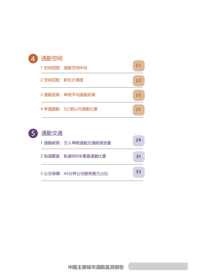 2021中国主要城市通勤监测报告-中规院 第4页