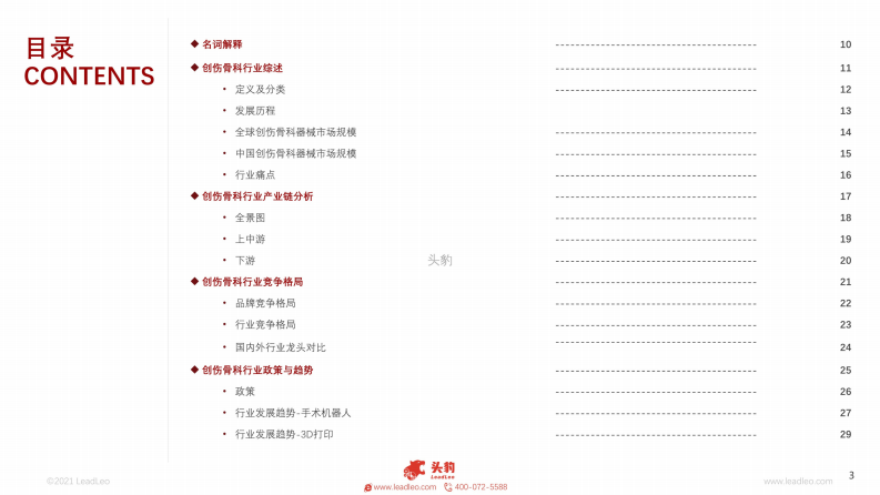 2021中国创伤骨科行业概览 第3页