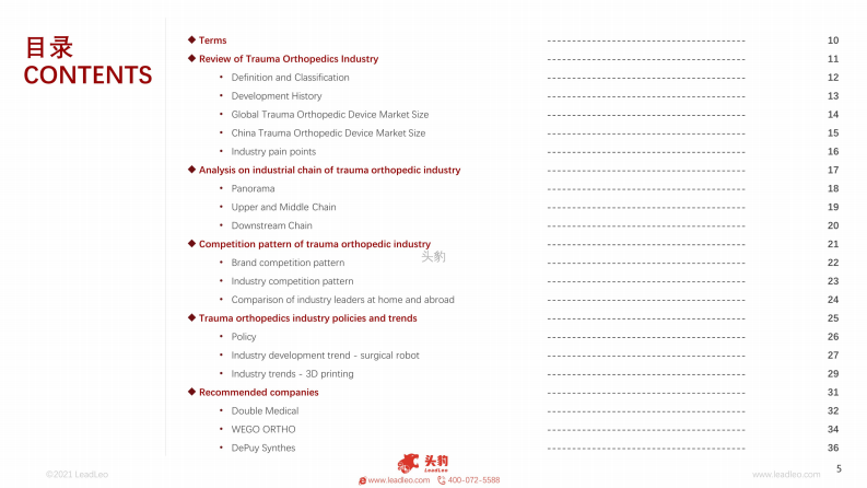 2021中国创伤骨科行业概览 第5页