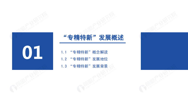 2021新时代培育新动能：&ldquo;专精特新&rdquo;发展蓝皮书-前瞻产业研究院 第3页