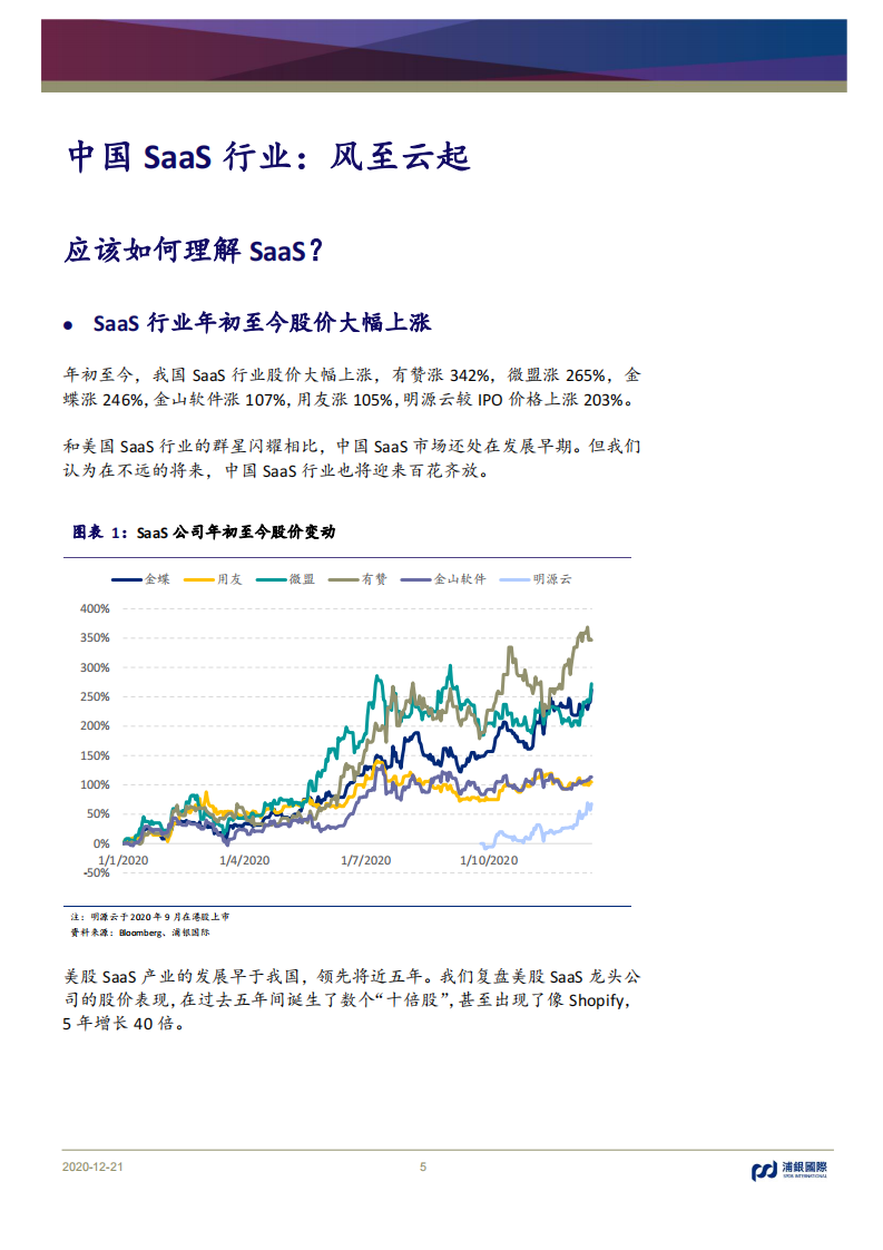 2021中国SaaS行业报告 第5页