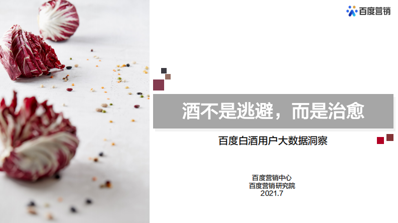 百度白酒用戶大數(shù)據(jù)洞察-百度營銷中心-202107