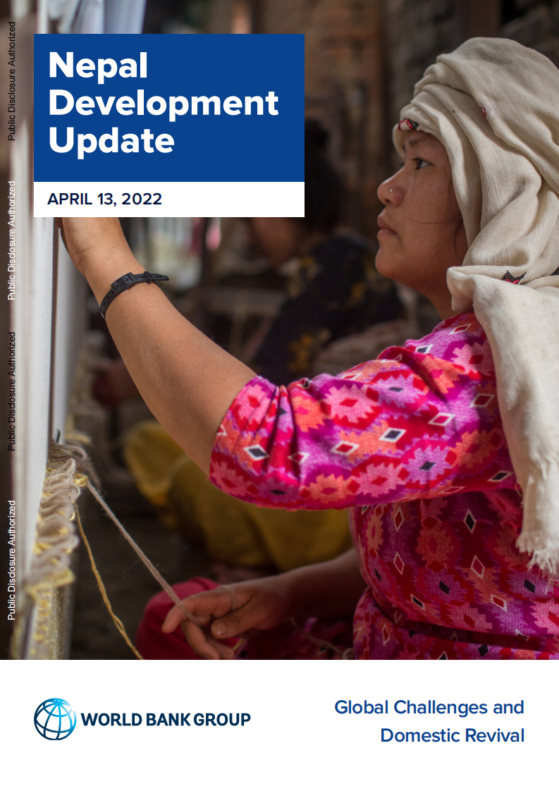 世界银行尼泊尔发展更新：全球挑战和国内复兴（英）2022.4 第1页
