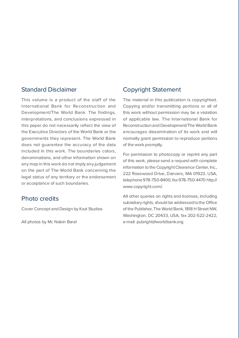 世界银行尼泊尔发展更新：全球挑战和国内复兴（英）2022.4 第2页