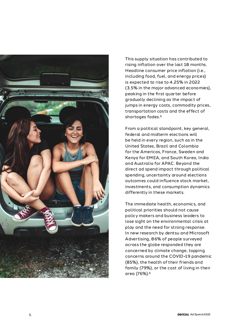 2022年全球广告预测报告（英） 第5页