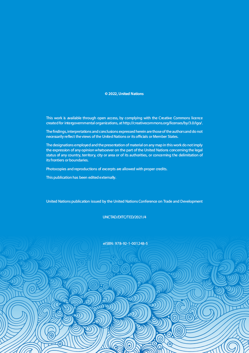 联合国贸易发展委员会新冠疫情对海洋经济和贸易战略的影响及启示（英）2021.12 第4页