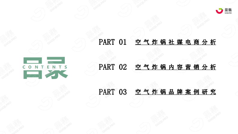 2022厨房小家电&ldquo;空气炸锅&rdquo;社媒电商分析报告-果集数据 第2页