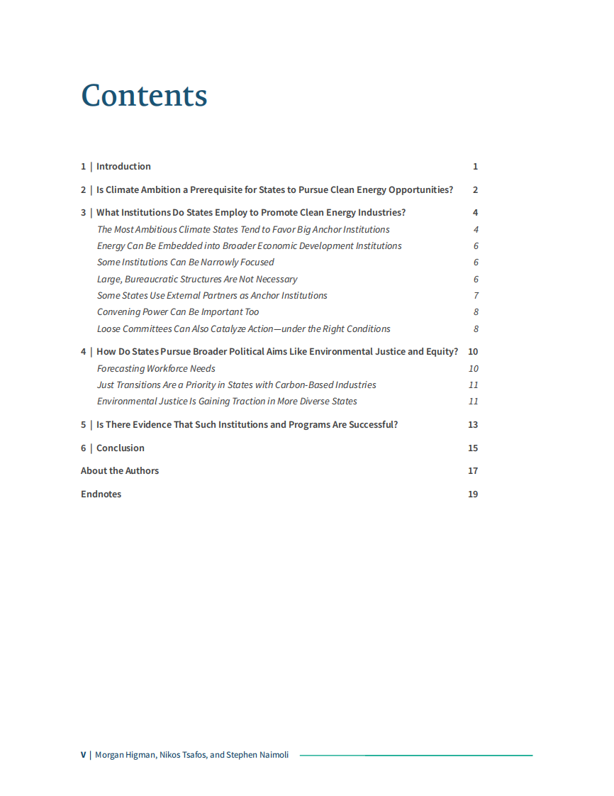 国际战略研究中心扩大清洁能源经济机会的国家战略清洁弹性国家倡议的报告（英）2021.12 第5页