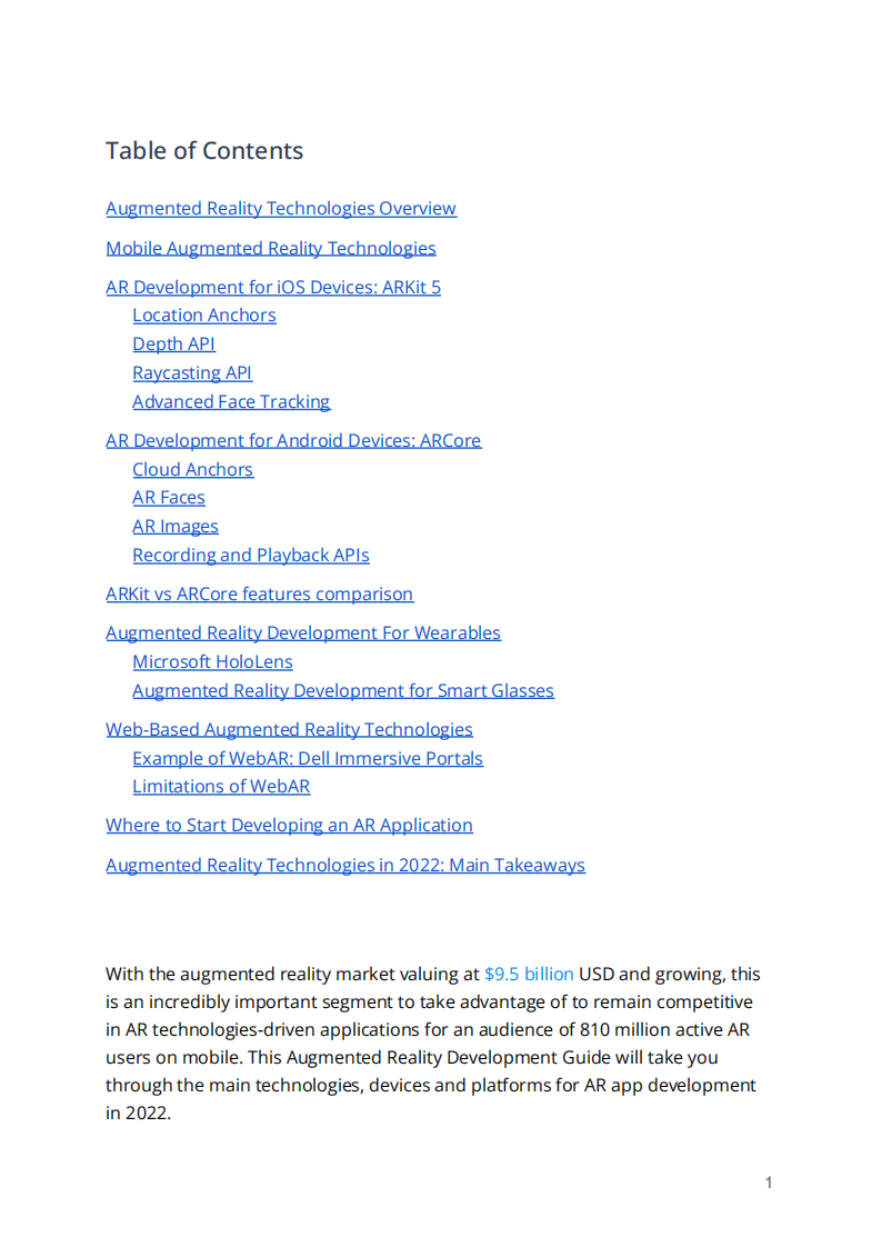 2022年增强现实开发指南（英） 第3页