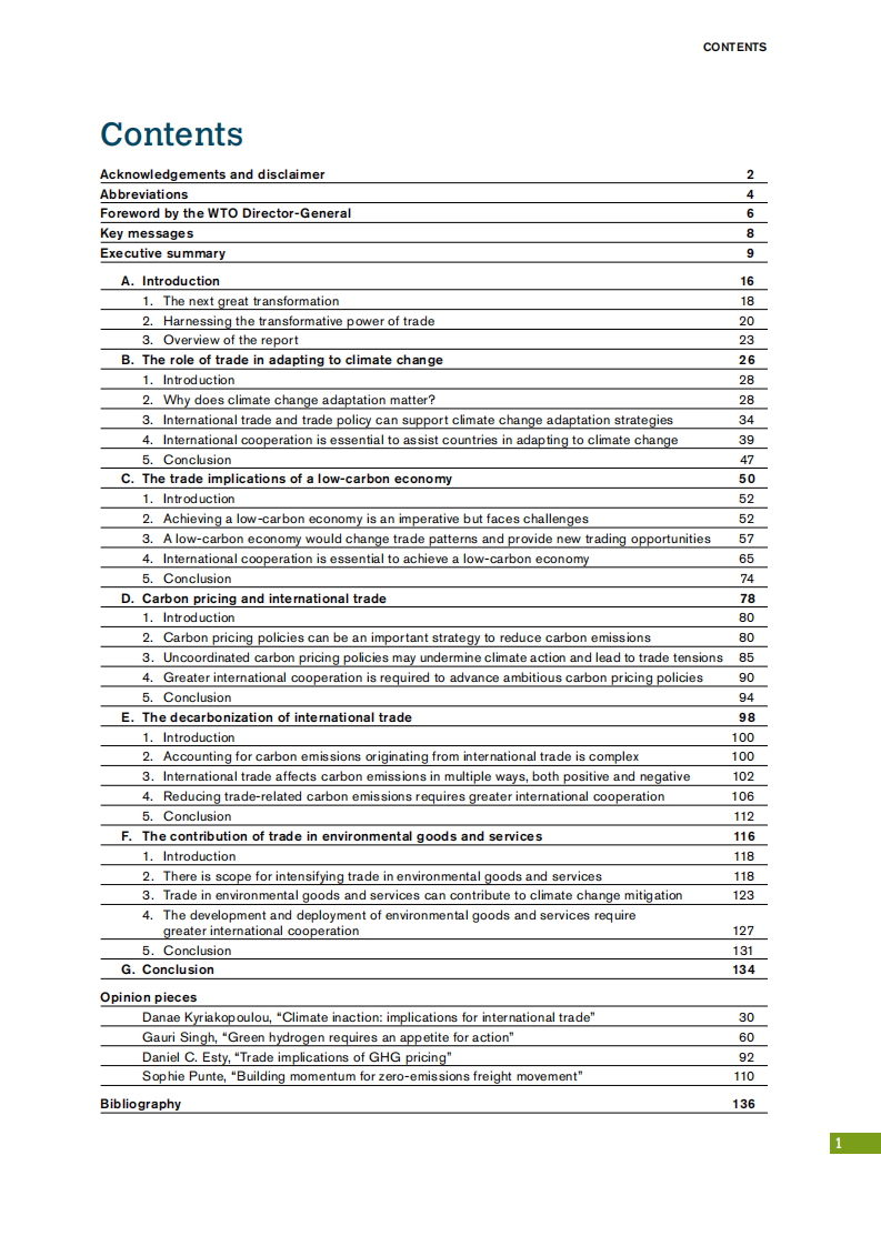 2022年世界贸易报告：气候变化与国际贸易（英文） 第3页