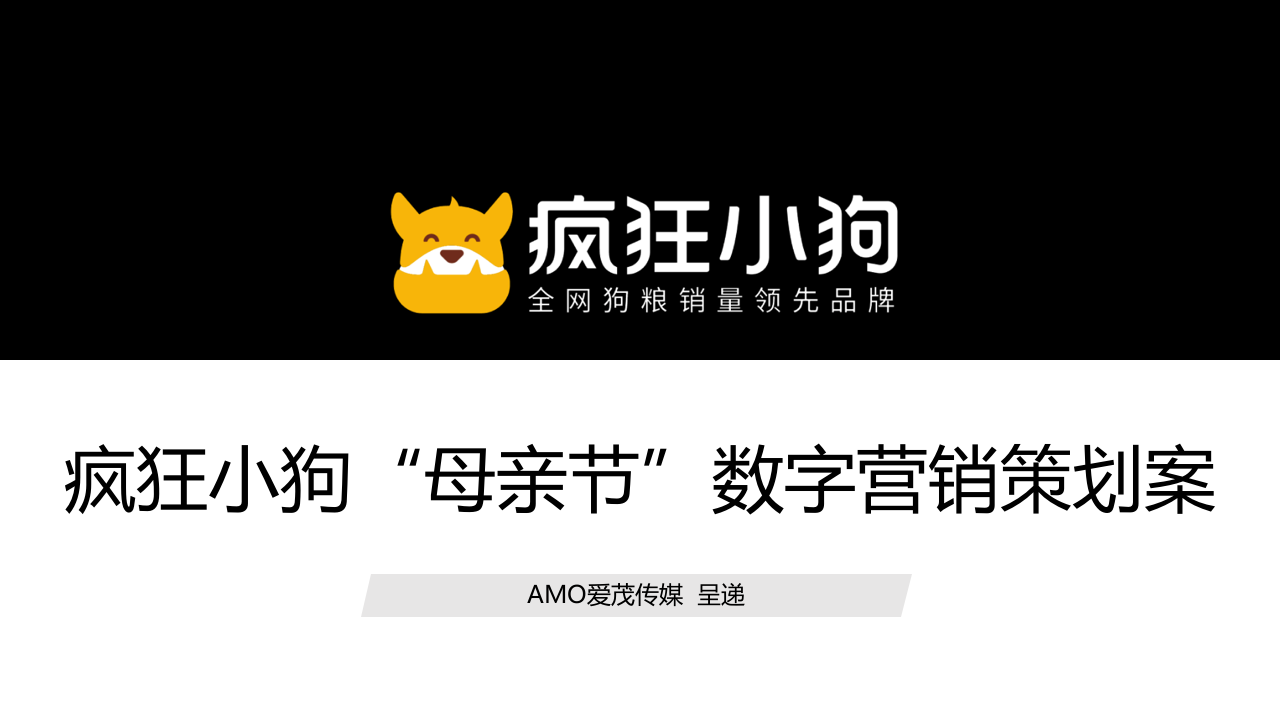 瘋狂小狗寵物食品母親節傳播方案