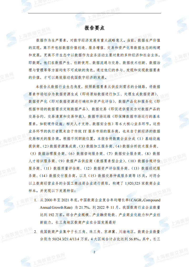 上海市数商协会：全国数商产业发展报告（2022） 第3页