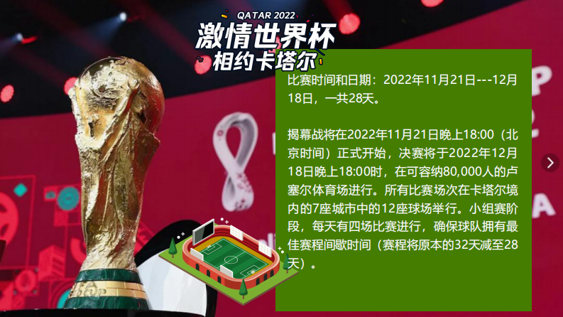 2022世界杯游园会（激情世界杯  相约卡塔尔 题）活动策划方案 第4页
