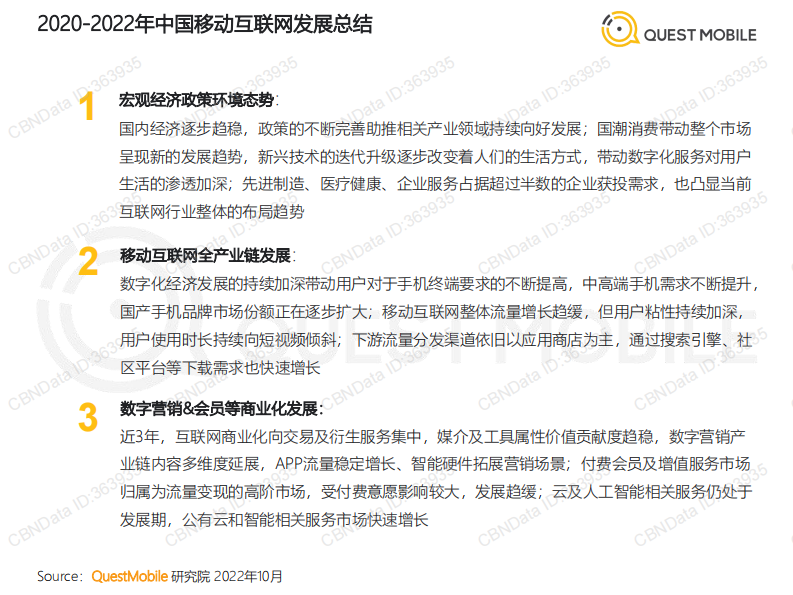 QuestMobile-2022中国移动互联网发展年鉴（整体篇） 第3页