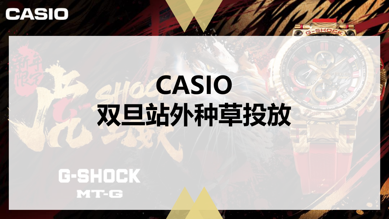 手表品牌雙旦種草營銷方案【手表】【小紅書 微博 B站 抖音】【種草帶貨】