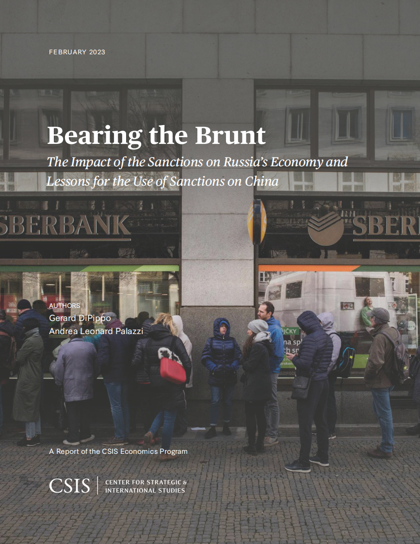 国际战略研究中心-制裁对俄罗斯经济的影响和对中国实施制裁的教训（英） 第1页