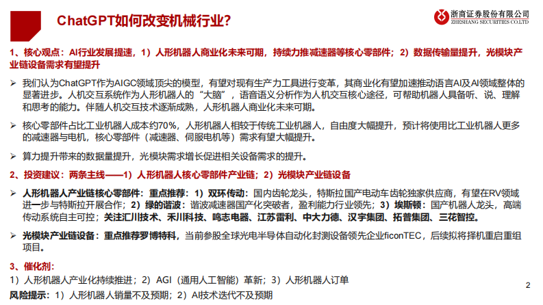 机械：ChatGPT如何改变机械行业？ 第2页