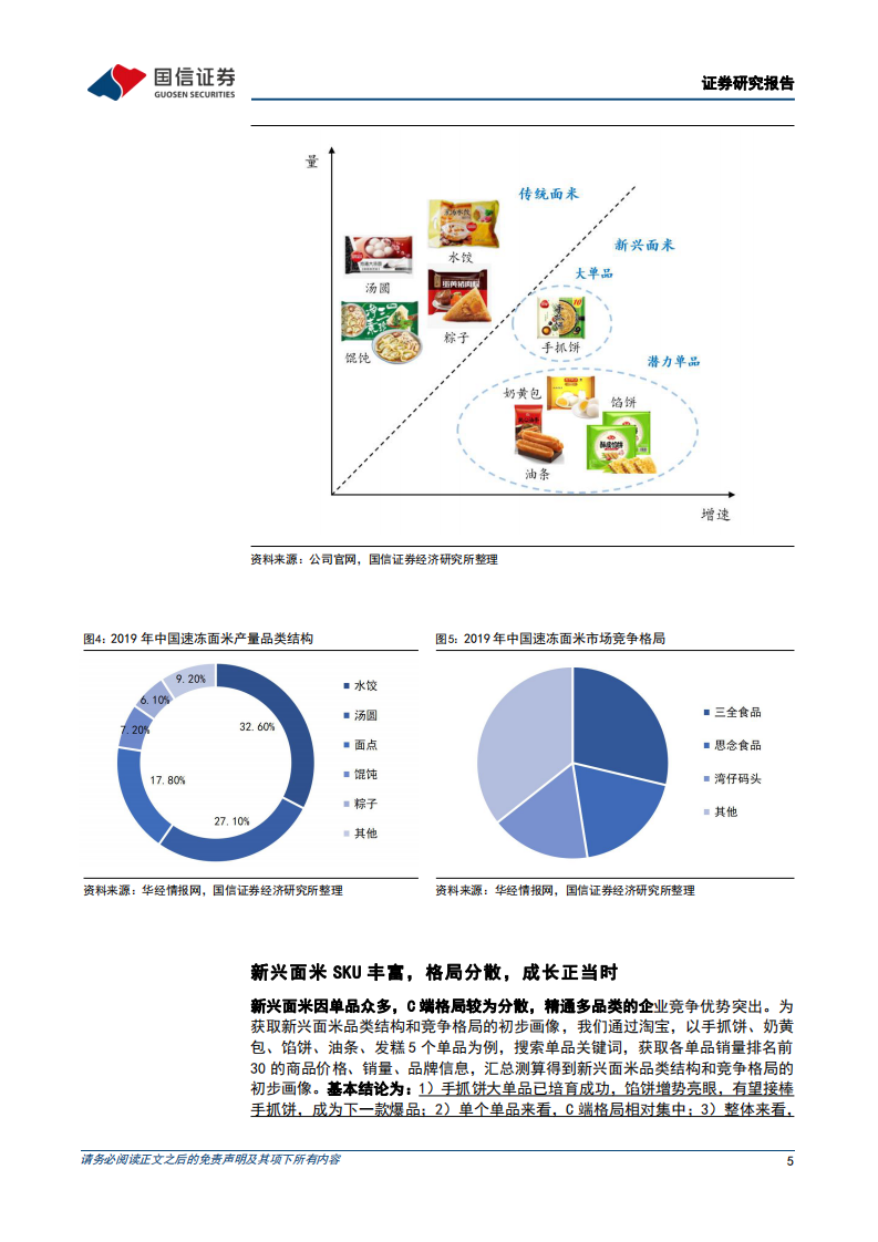 国信证券：速冻面米行业专题-新兴面米行业成长正当时-优质龙头高成长可期 第5页