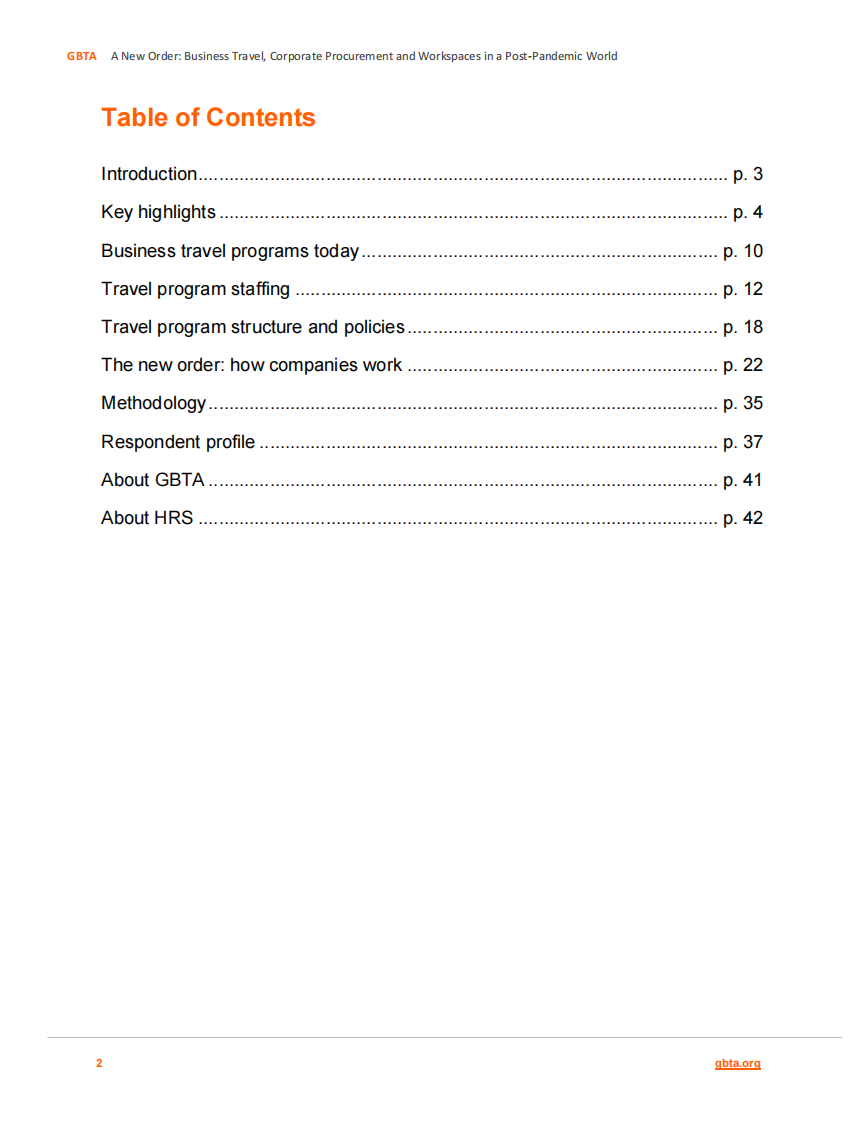 新秩序：大流行后的商务旅行（英文） 第2页