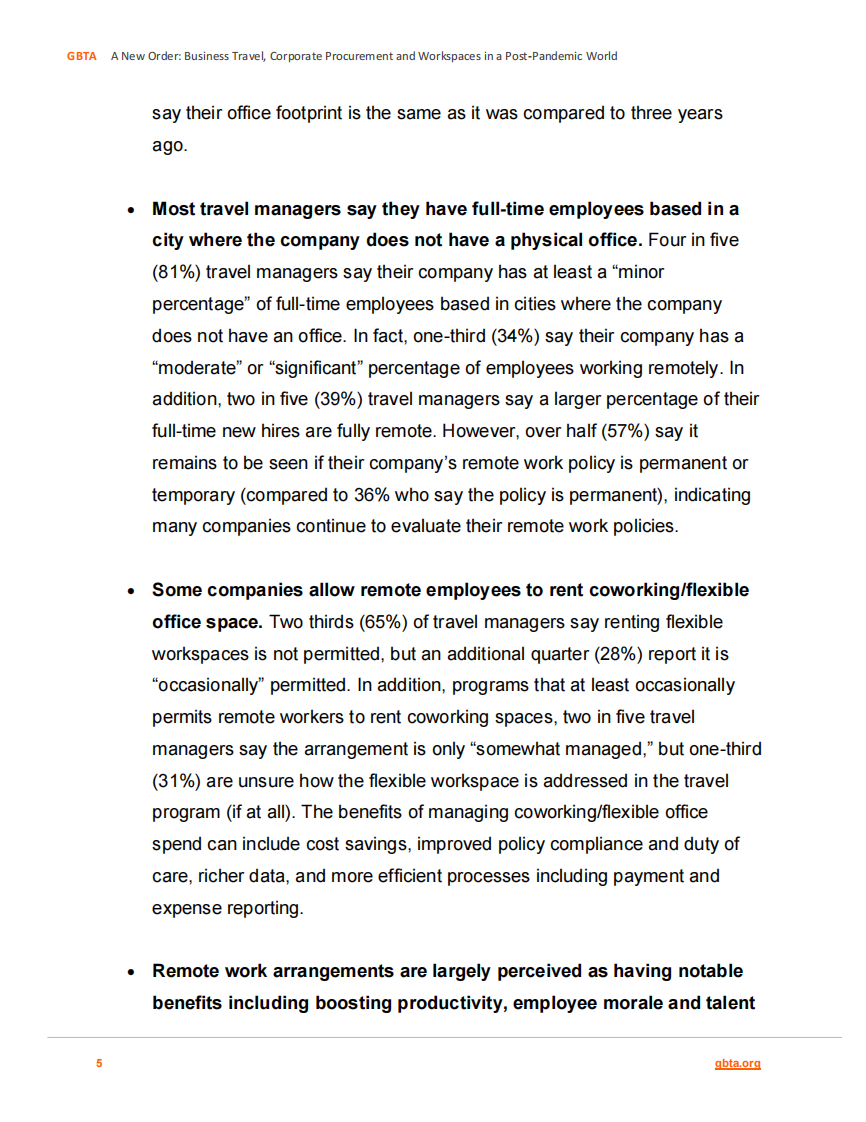 新秩序：大流行后的商务旅行（英文） 第5页