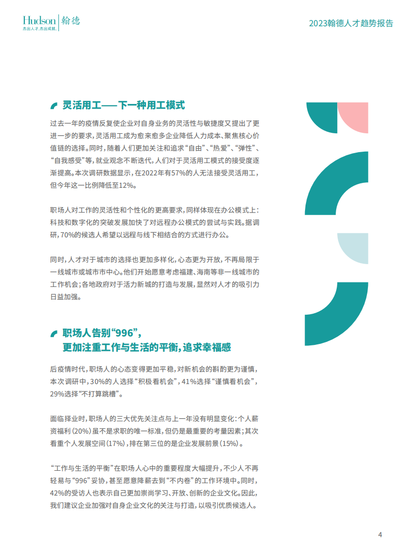 翰德：2023人才趋势报告 第5页