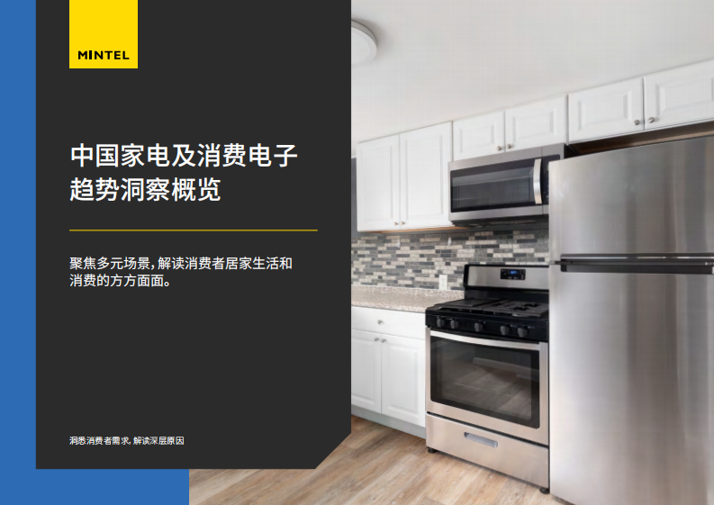英敏特：中國家電及消費電子趨勢洞察概覽