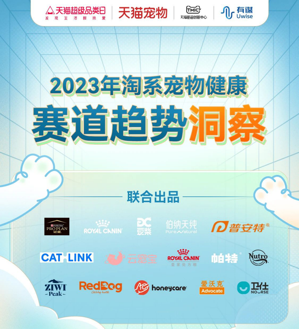 2023年淘系寵物健康賽道趨勢(shì)洞察報(bào)告-TMICx天貓寵物x有謀