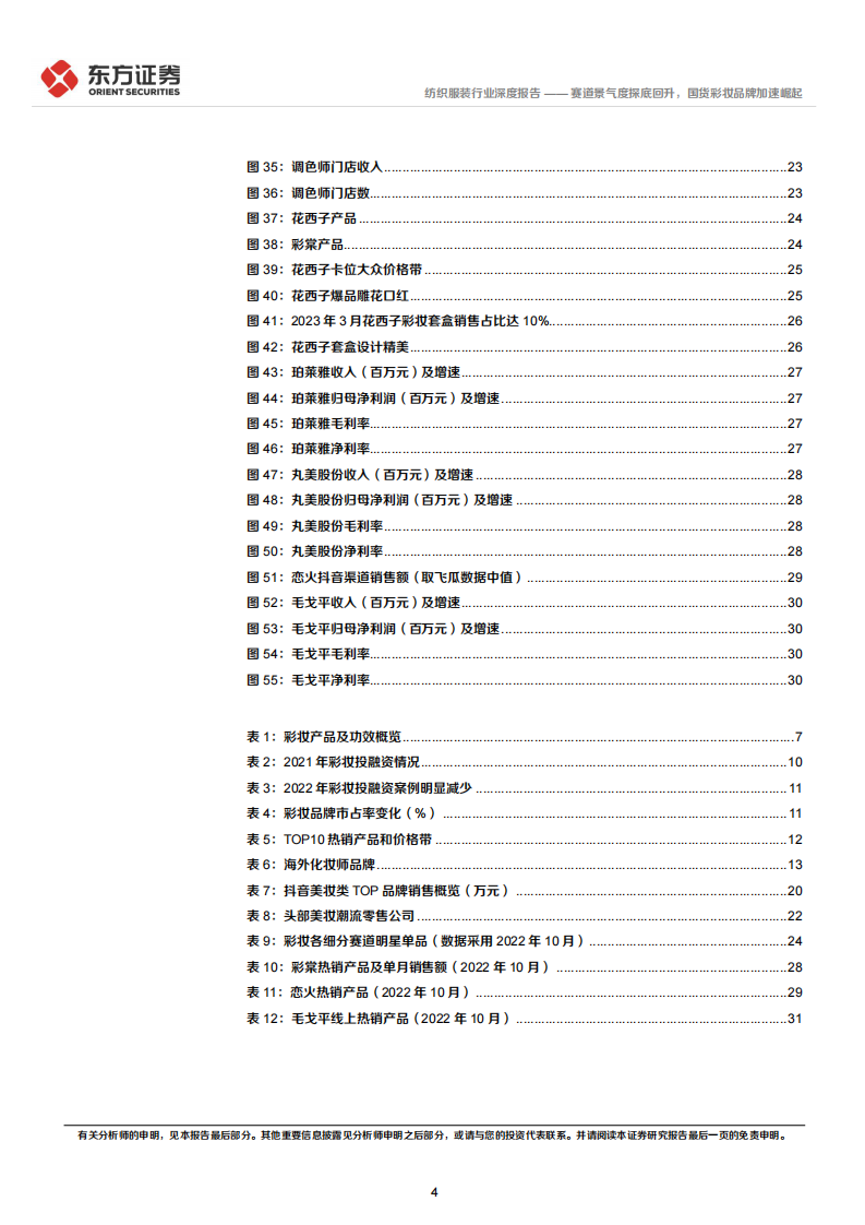 东方证券：彩妆行业深度报告-赛道景气度探底回升-国货彩妆品牌加速崛起 第4页