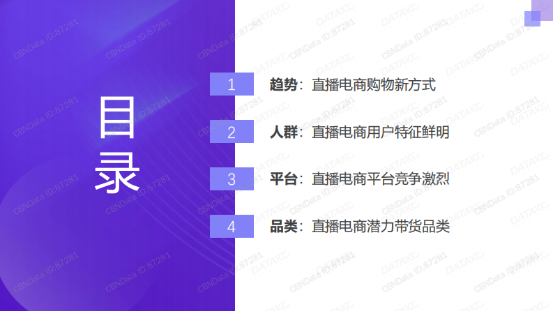 数字100《直播电商白皮书》 第3页