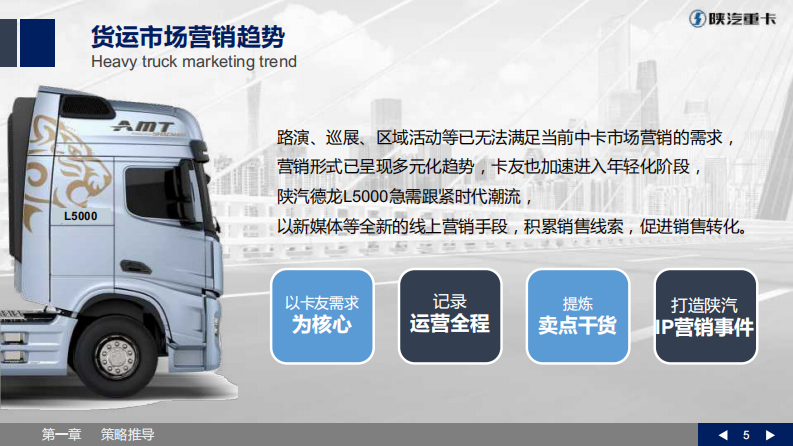 汽车品牌重卡产品视频营销策划方案【汽车】【卡车】【卡车司机】【货运】 第5页