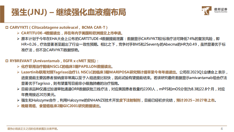 德邦证券：医药行业专题-MNC大药企2023年重要研发看点预告系列一 第5页