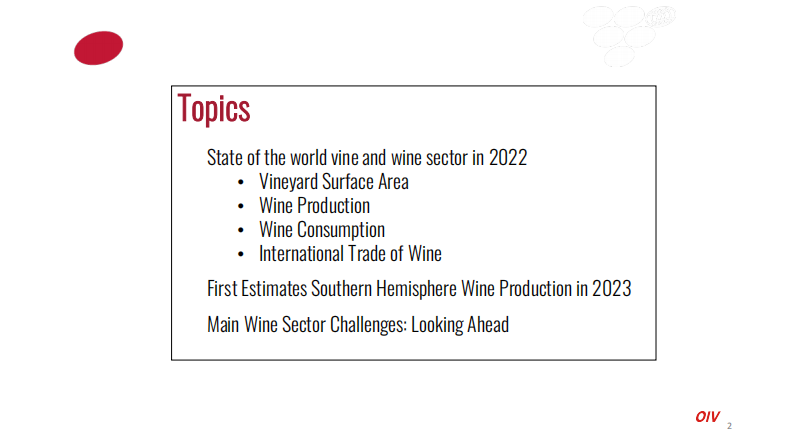 OIV：2023年全球葡萄酒行业报告（英文） 第2页
