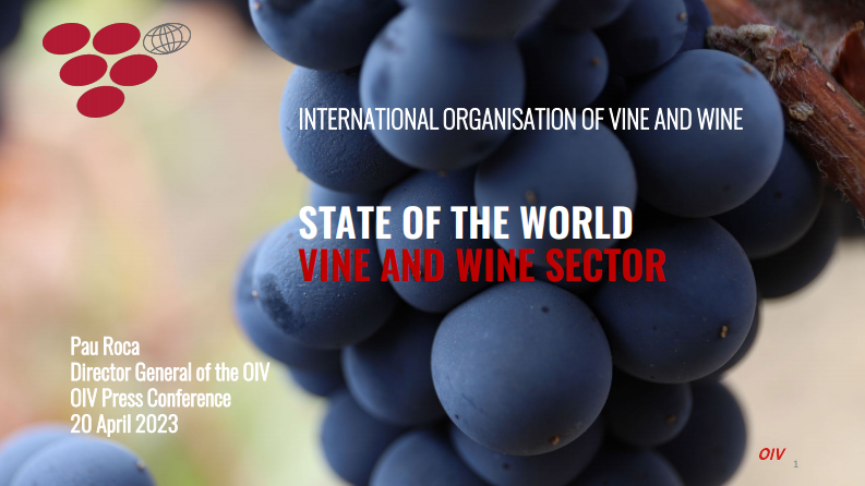 OIV：2023年全球葡萄酒行业报告（英文） 第1页