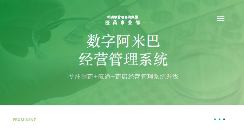 柏明頓醫藥事業部公司介紹渠道版2023