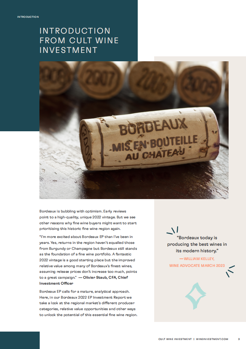 WineInvestment：2022年波尔多期酒报告（英文） 第3页