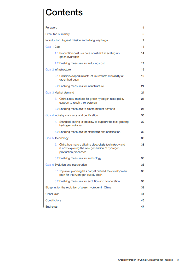 世界经济论坛：2023年中国氢能产业路线图（英文） 第3页