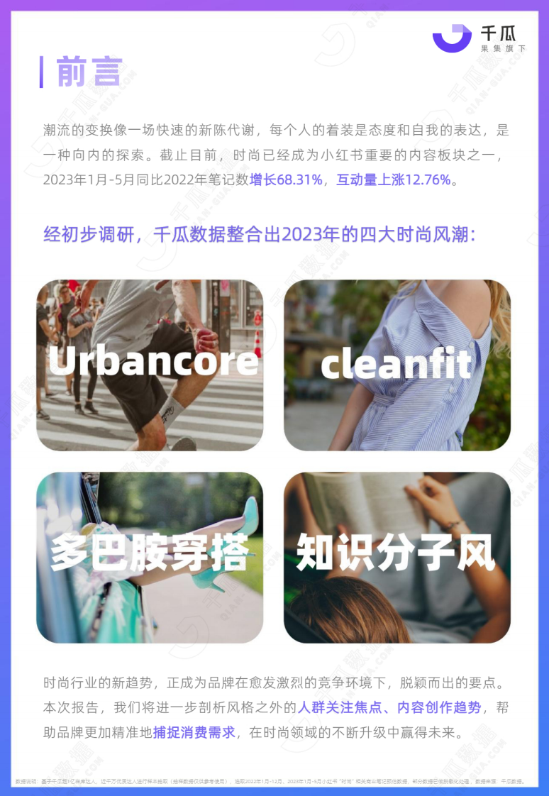果集：2023年时尚热点数据洞察报告（小红书平台） 第2页