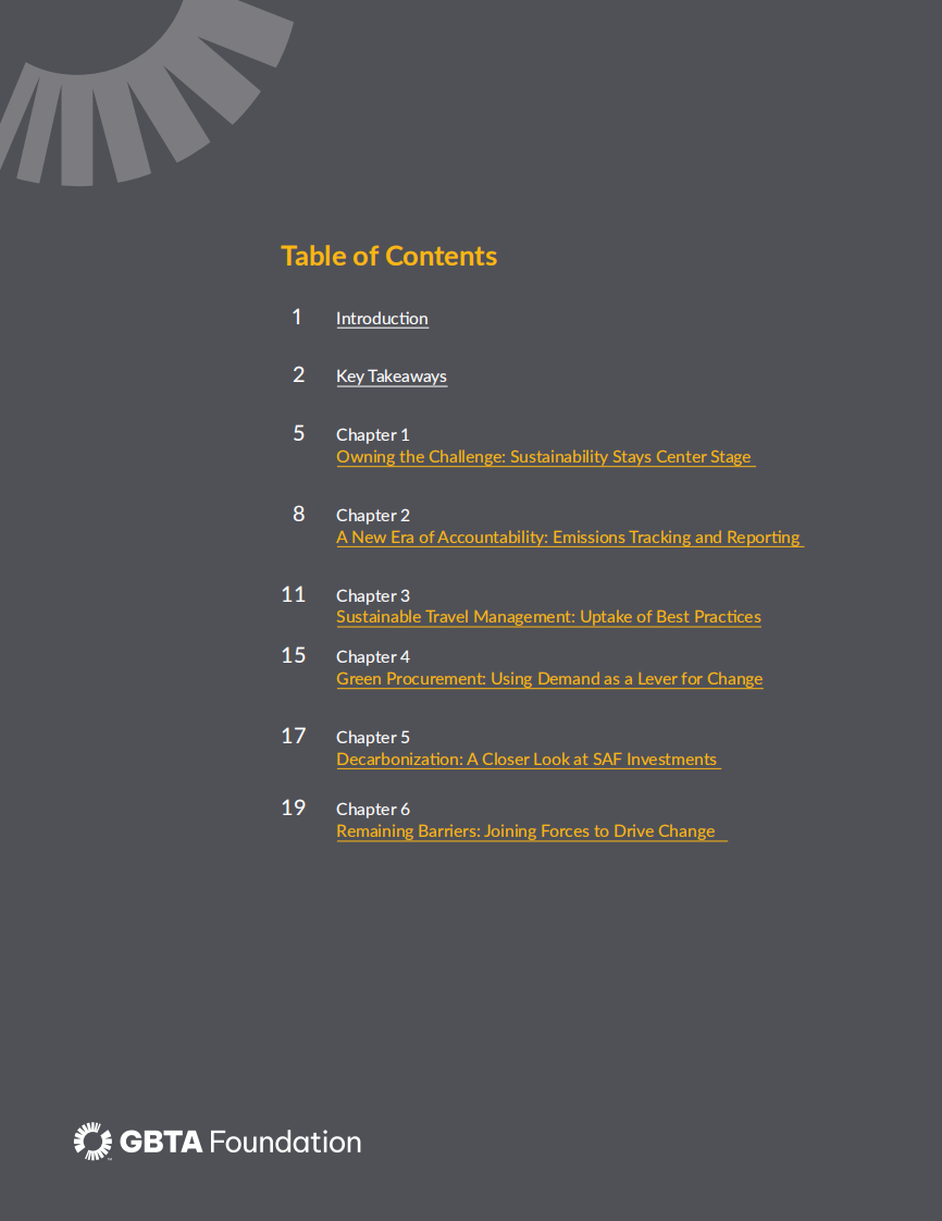 GBTA：2023年商务旅行中的气候行动现状（英） 第2页