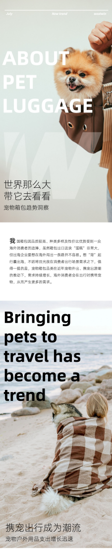 西窗科技：2023寵物箱包出海趨勢(shì)洞察報(bào)告