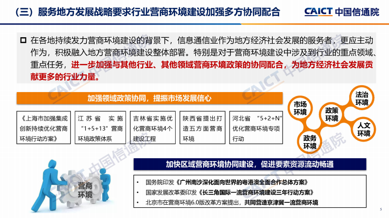 中国信通院：优化营商环境研究报告-信息通信行业管理的改革和实践（2023年） 第5页
