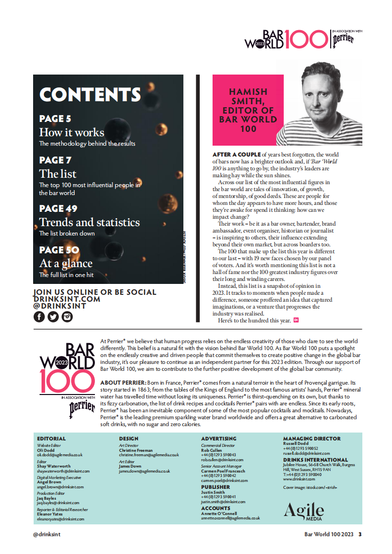 Drinks 2023全球酒吧100强（英文） 第3页